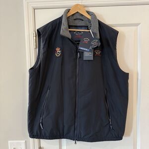 NWT Paul & Shark YACHTING Men's Wind Vest Gillet RE-Wind Block Kipawa 4XL